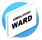 Signage Ward Generic BW - Canvas