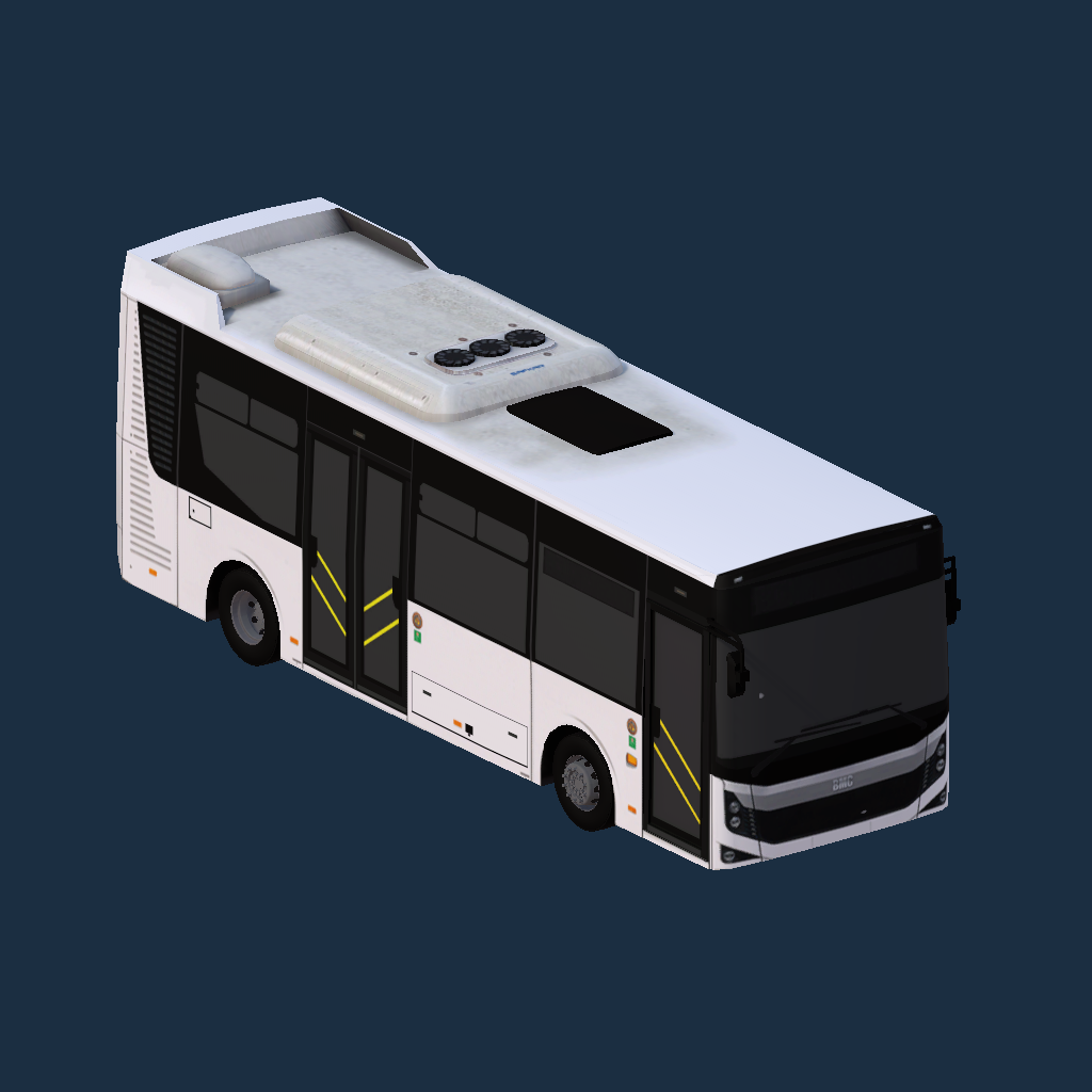 BMC Neocity 8.5m Fully Detailed White Template