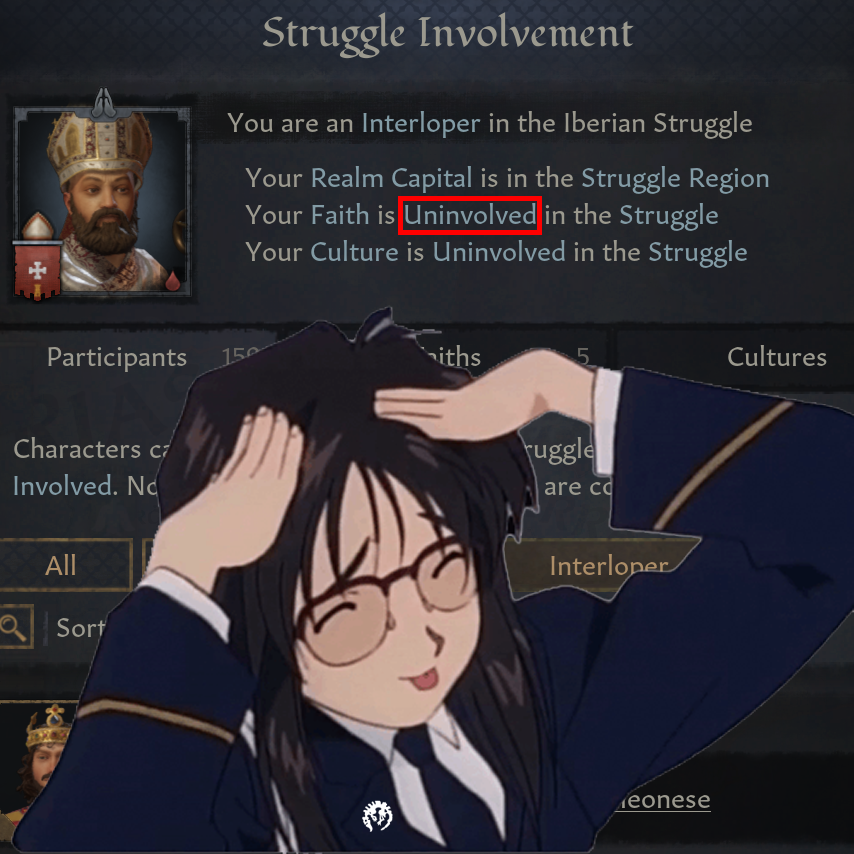 867 Iberian Struggle Invovlement Fix