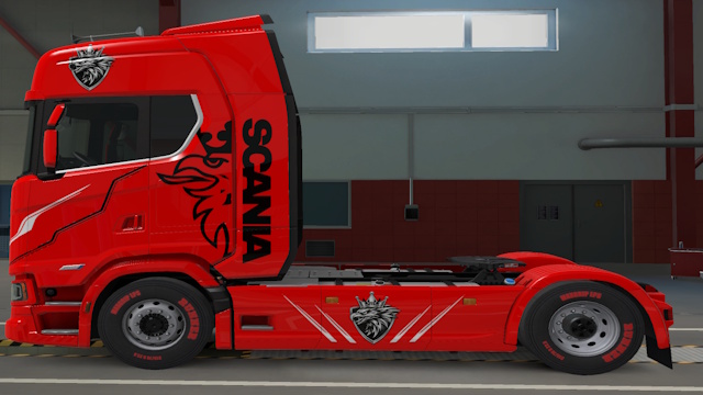 Scania S theme Scania et remorque