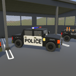 police car