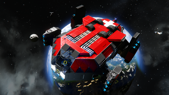 [HullTec] Terrapin Hospital Ship (Large Grid) preview