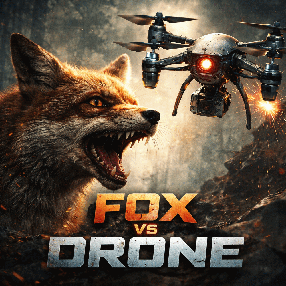 Fox vs Drone