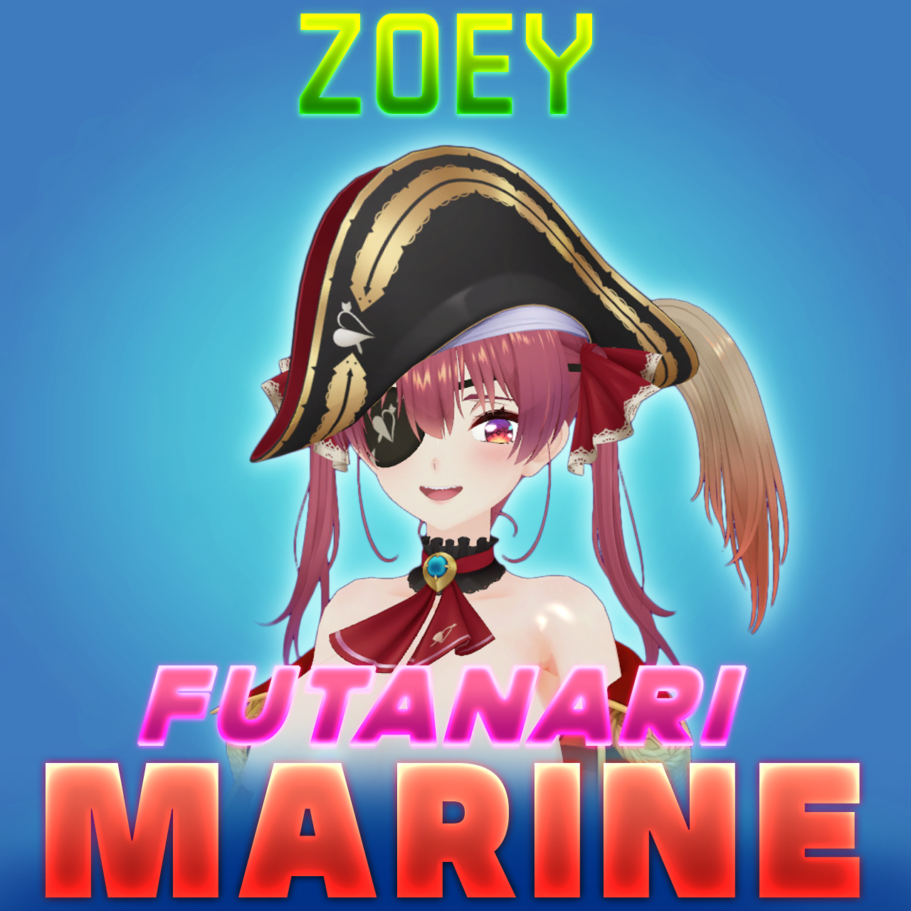 [R18] Hololive: Captain Futa - Zoey
