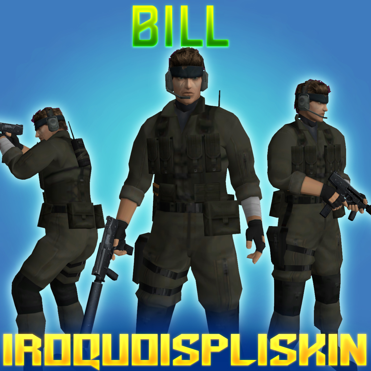 [COMM] MGS 2: Iroquois Pliskin - Bill
