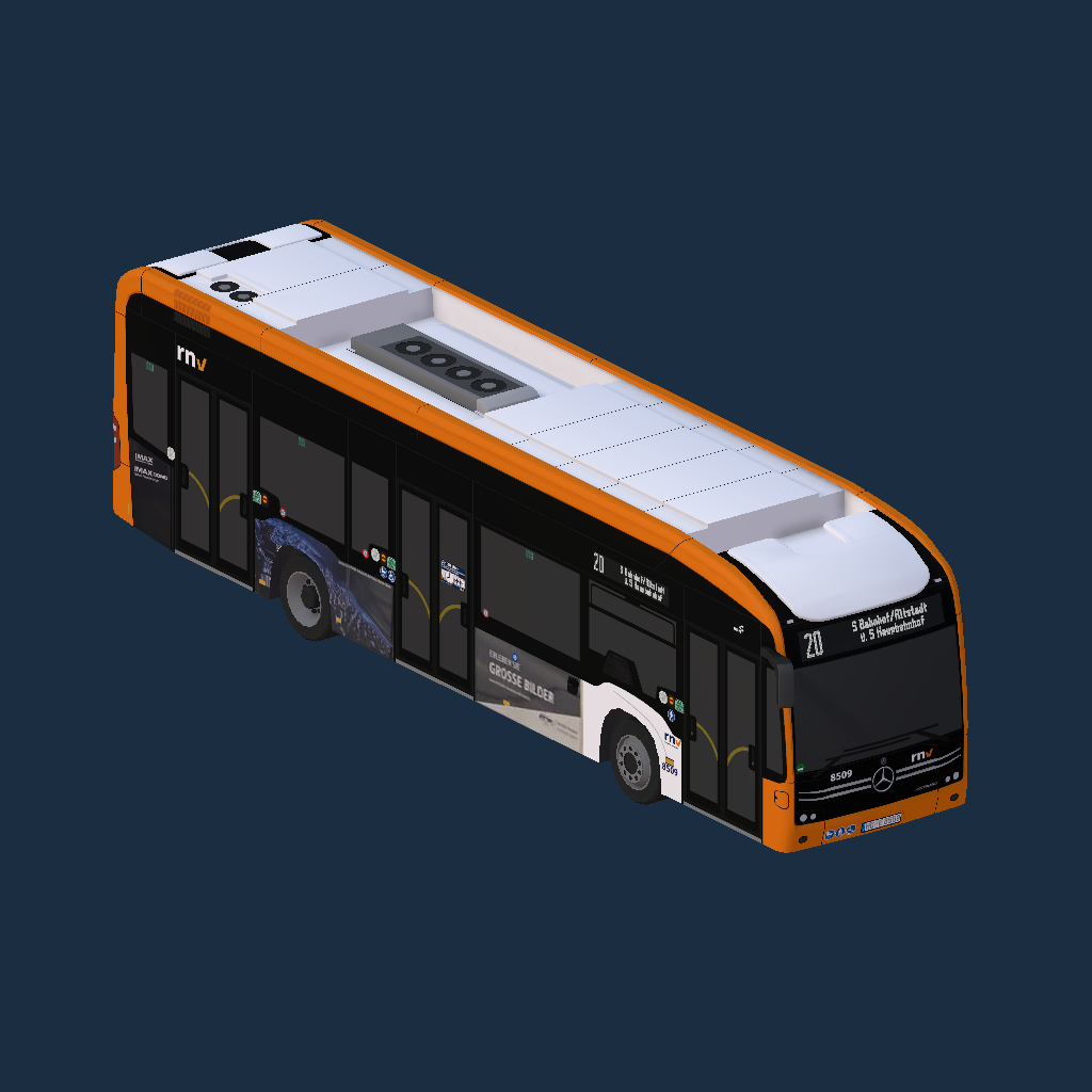 eCitaro -  RNV-Design - Technikmuseum Sinsheim
