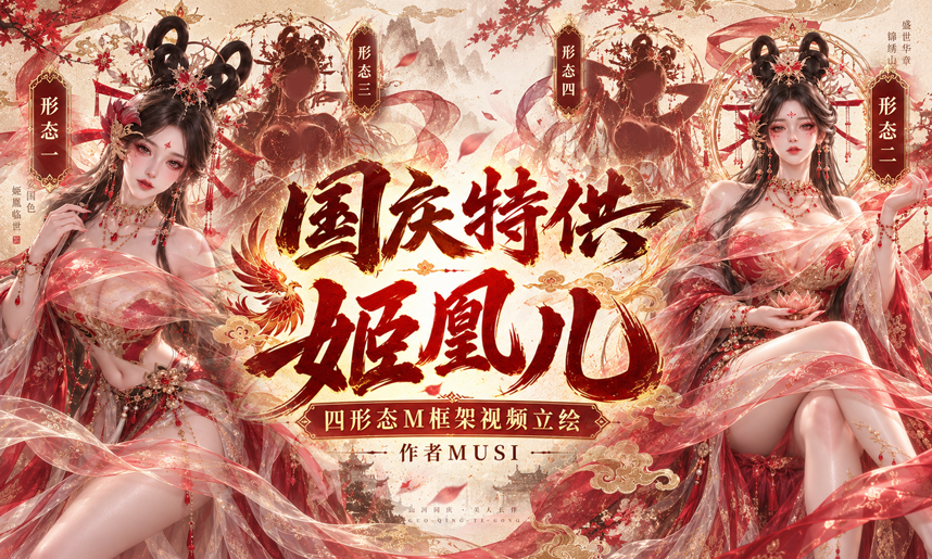 <color=red><size=24>【MUSI】</color><color=blue>姬凰儿</size></color> preview