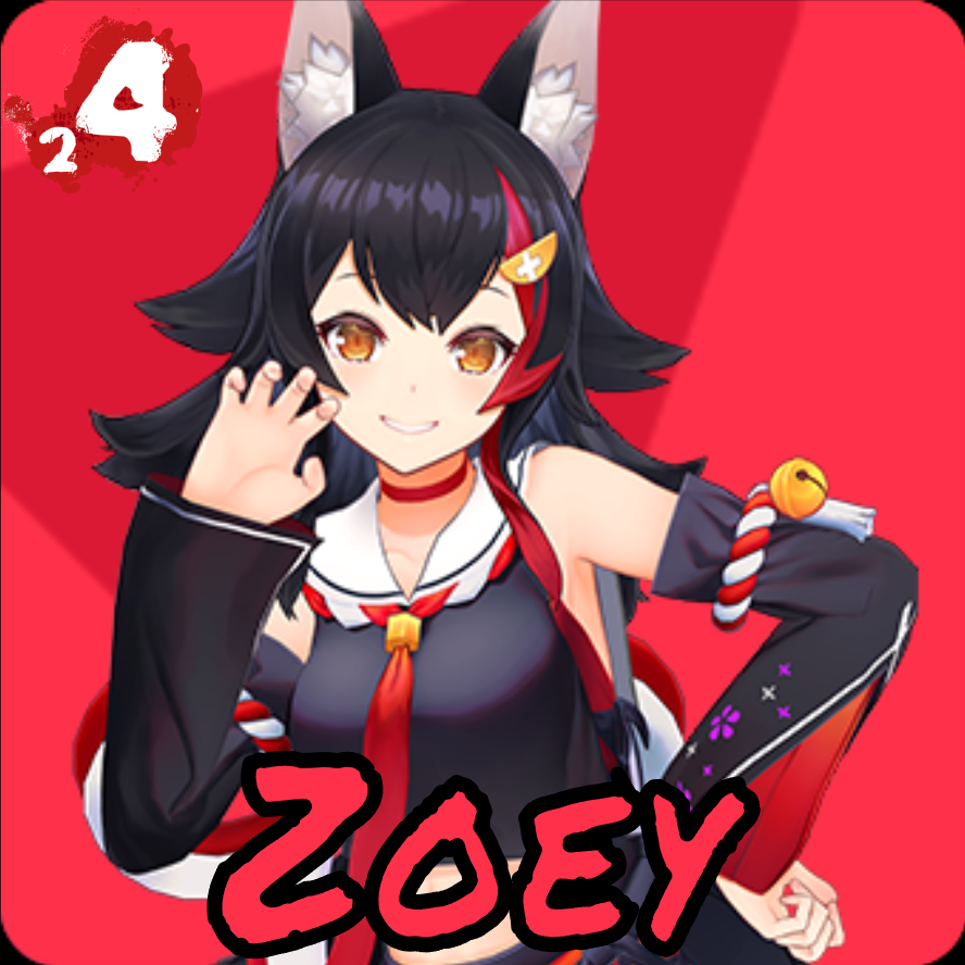 Ookami Mio as Zoey