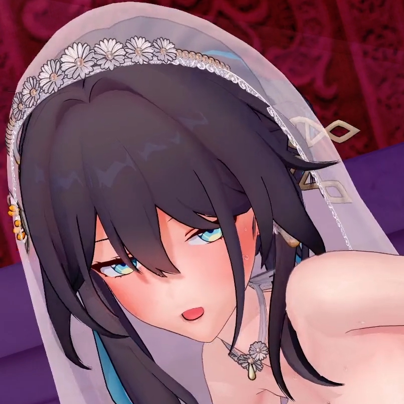 [HentaiSanctuary01]NTR⚠婚纱阮梅群交