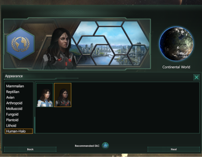Halo Universe Human Species - Reconstructed [WIP]