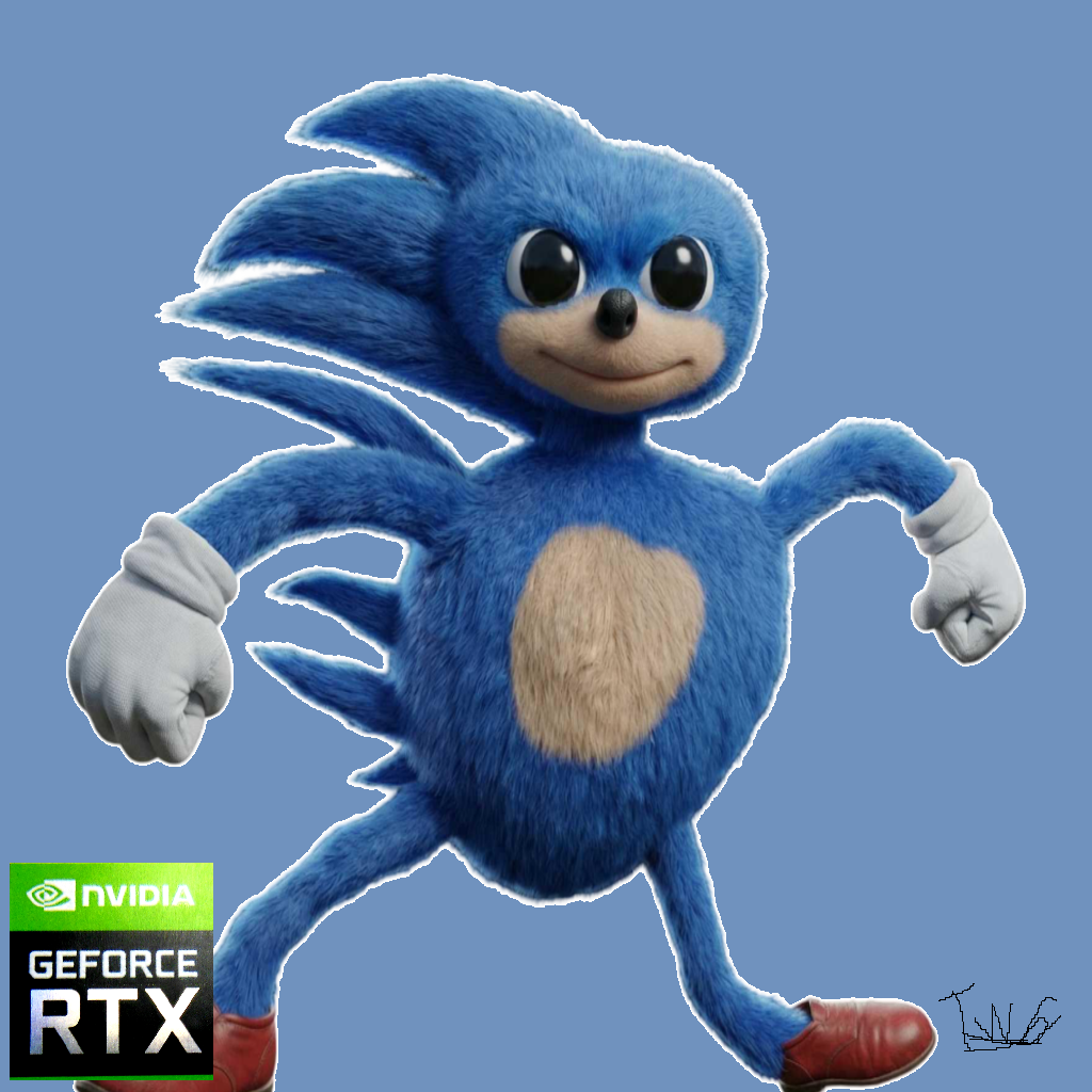 RTX Sanic Nextbot preview