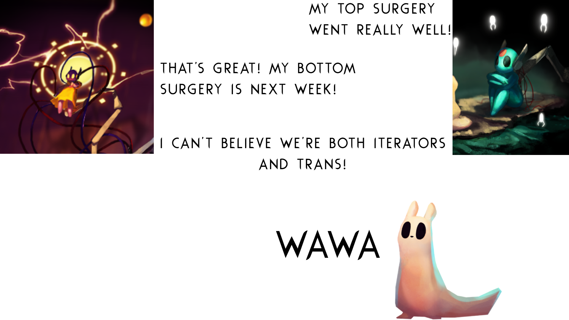 MtF Pebbles / FtM Moon Compatibility