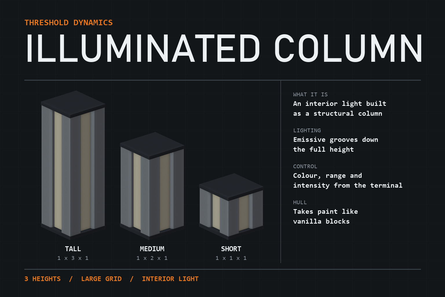 Illuminated Column