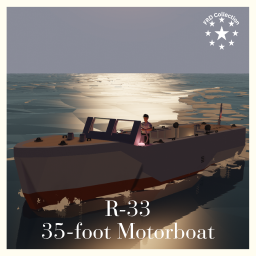 R-33 35ft Motorboat