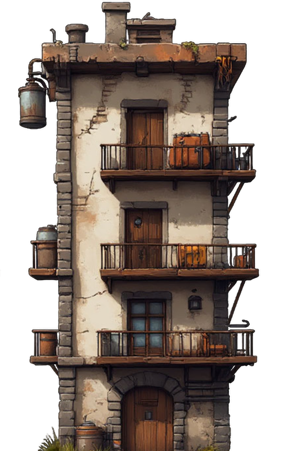 Steampunk tower b-2