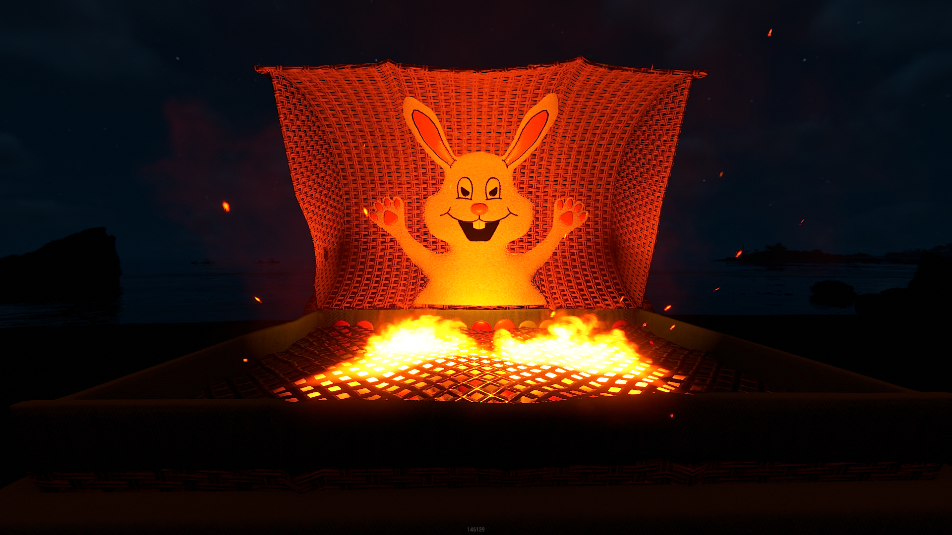 Trojan Egg Basket Grill