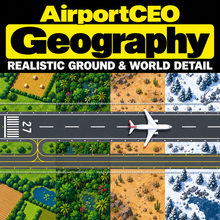 Geography — Realistic Ground & World Detail