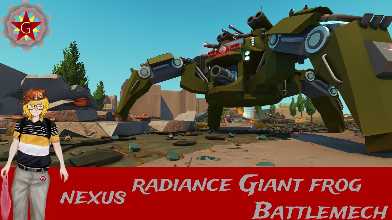 Nexus radiance Giant frog Battlemech