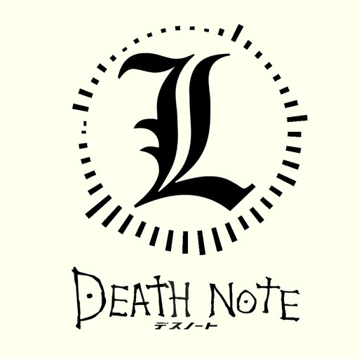 デスノート DEATHNOTE \" L \"ロゴ入り白パズル レア未開封】DEATHNOTE ミニパズルカードB 「Lロゴ」デスノート