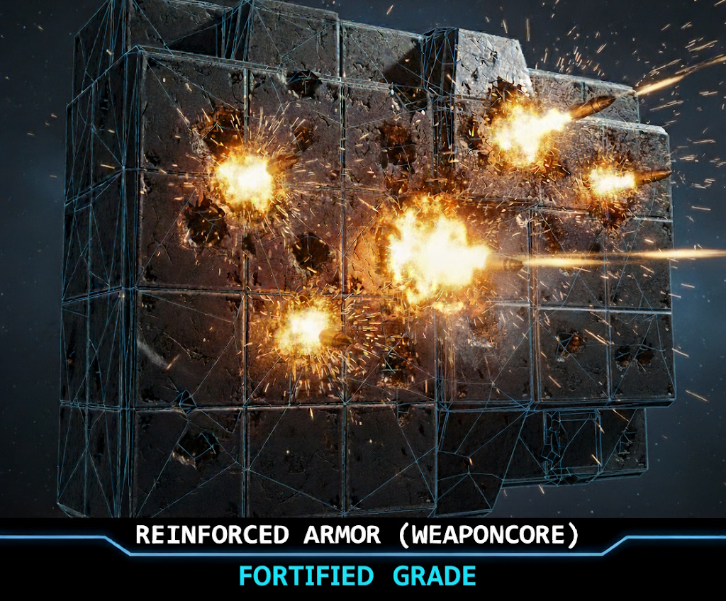 Reinforced Armor - Fortified (Weaponcore)