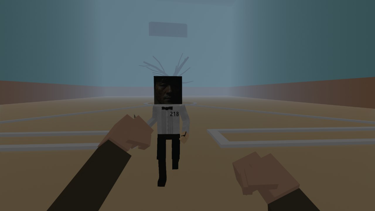 Fight vs Sang Woo (Squid Game)