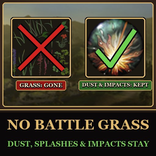 No Battle Grass preview