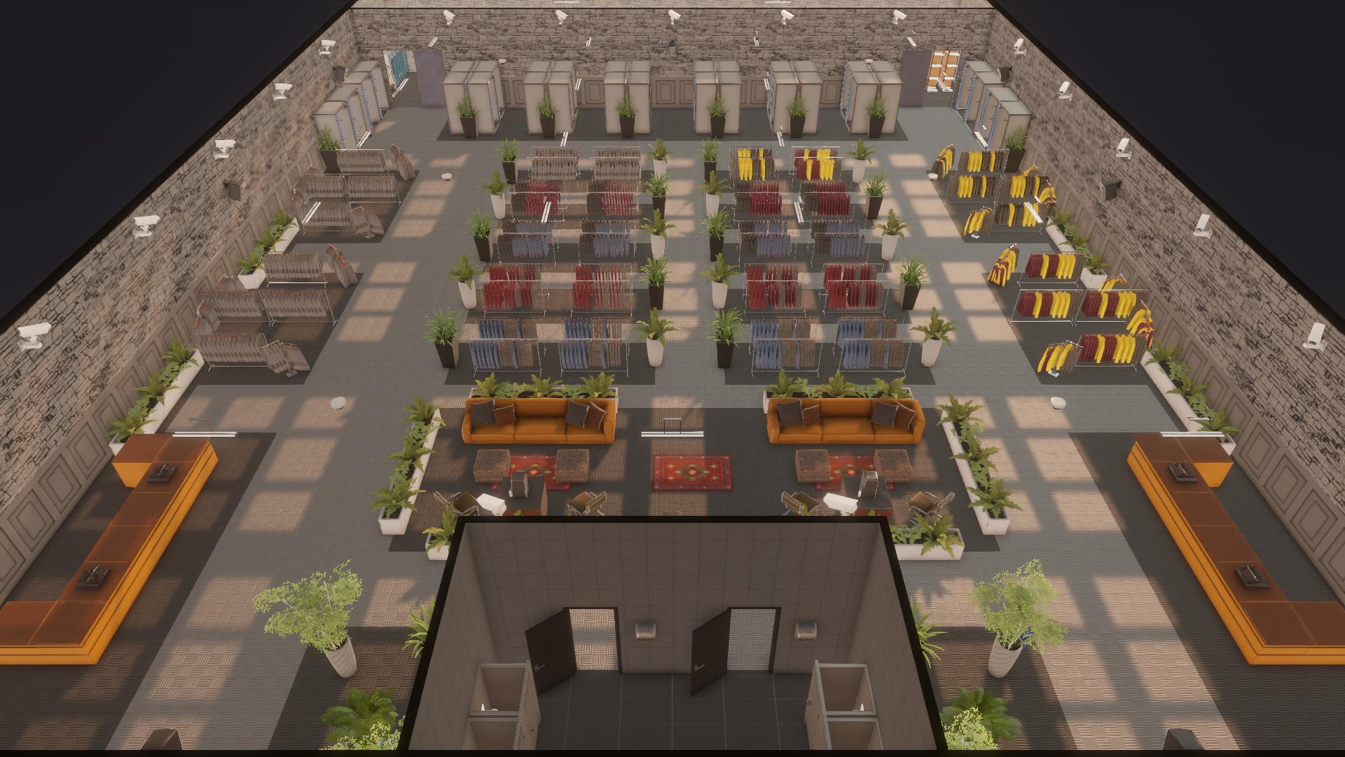 M1 CLothing Store (With Toilet & Uniform Lockers)