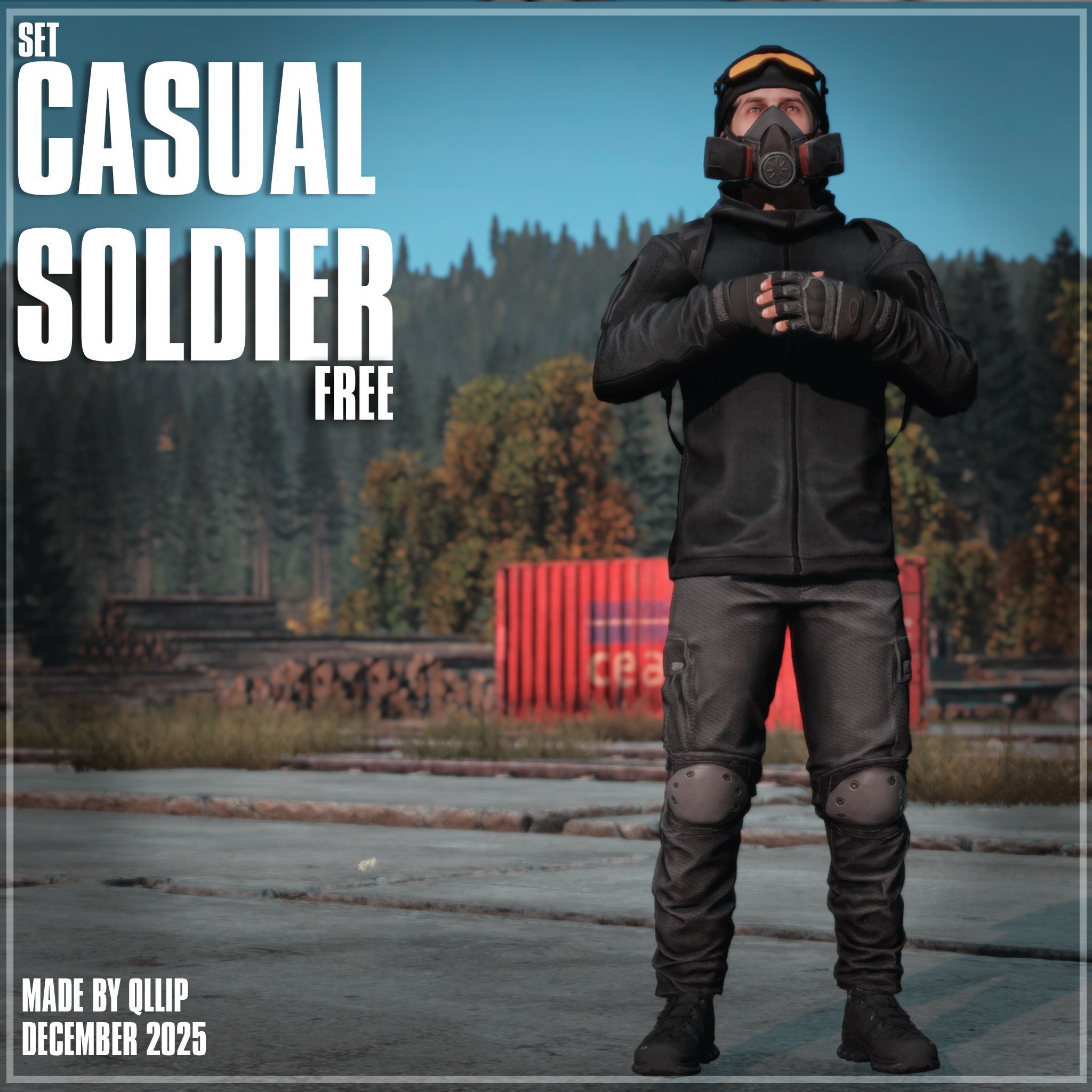Set complete - Casual Soldier FREE