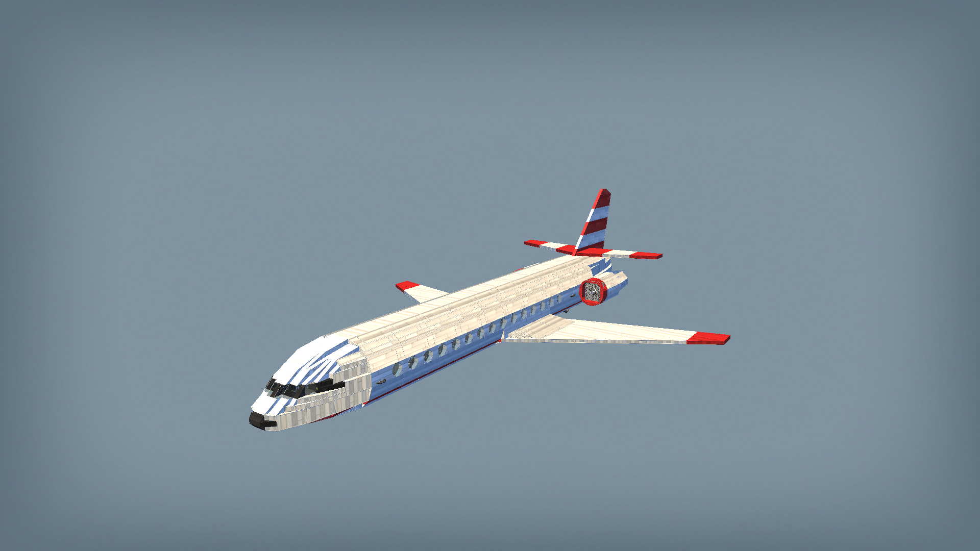 Commercial airplane 04