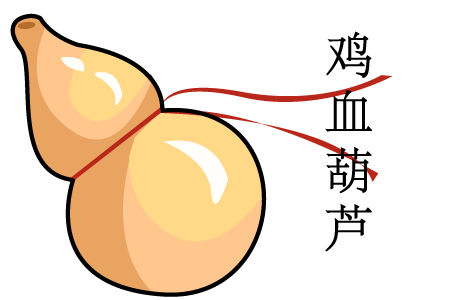鸡血葫芦