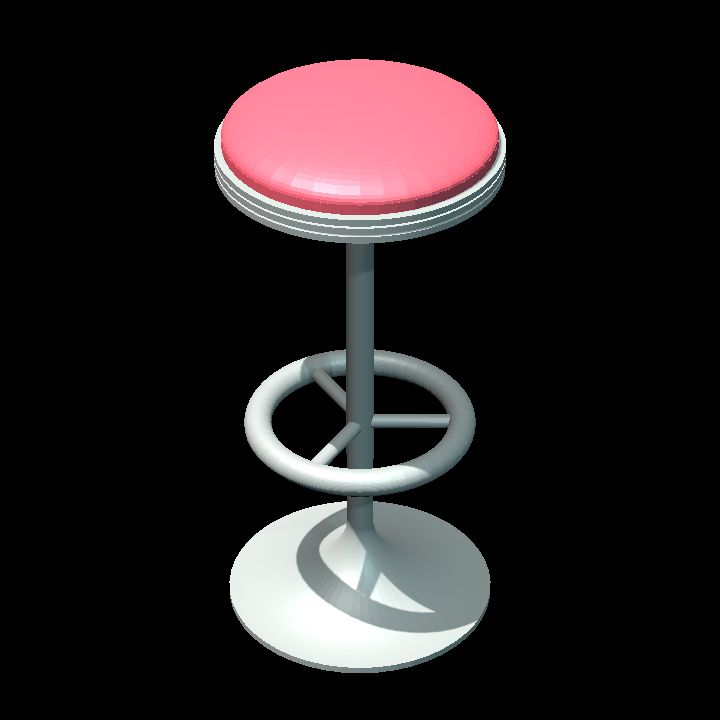 Retro Bar Stool