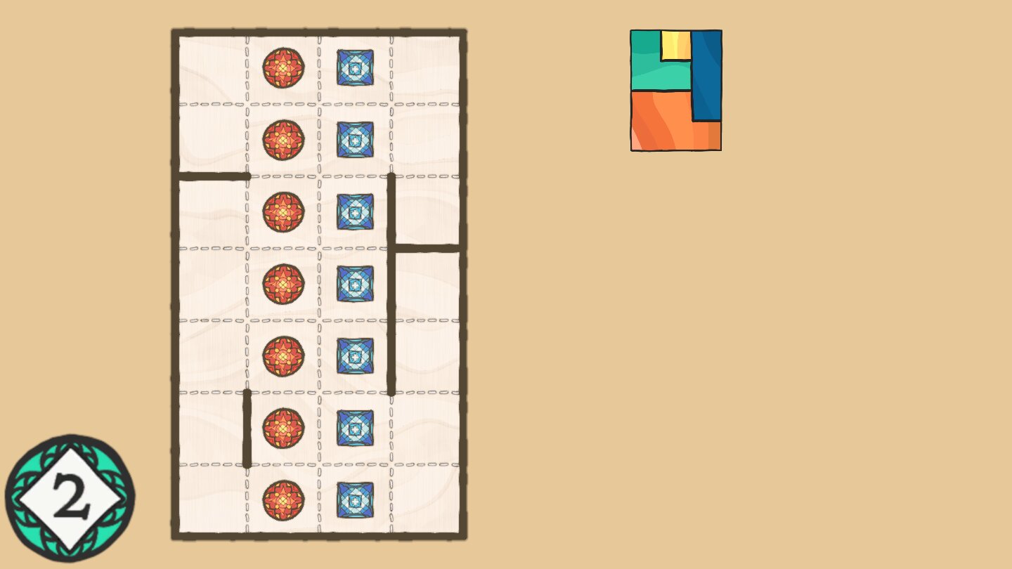 Seven different shapes