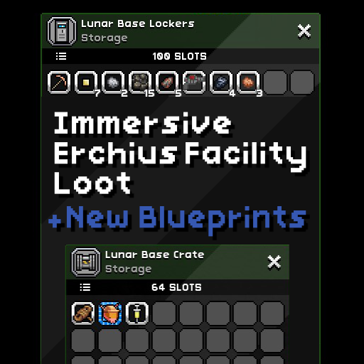 Immersive Erchius Facility Loot