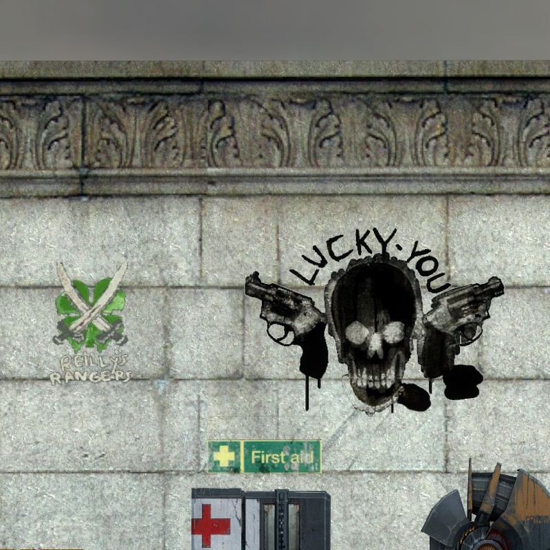 Fallout 3 graffiti (lambda spray) preview