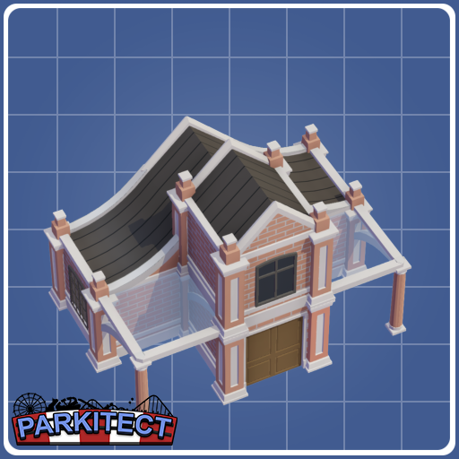 Brick Double Bathroom