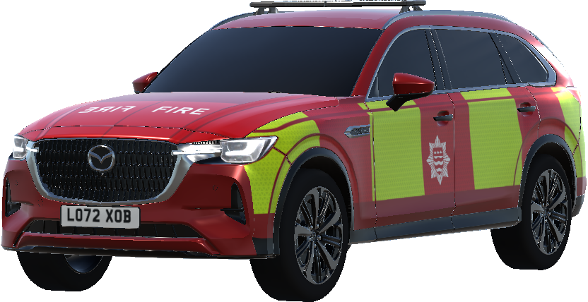 London Fire Brigade - Mazda Officer Car preview