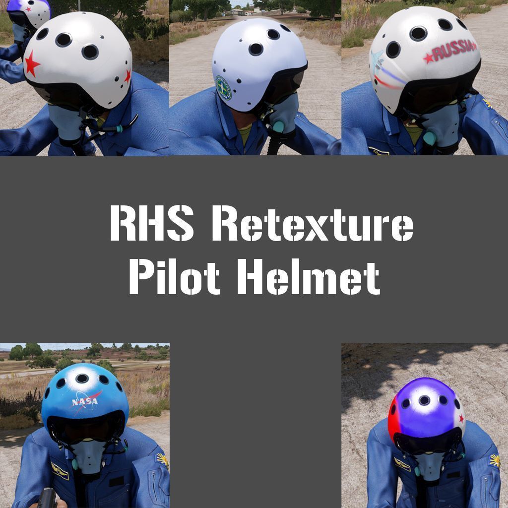 RHS pilot helmet retexture