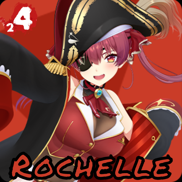 Houshou Marine as Rochelle