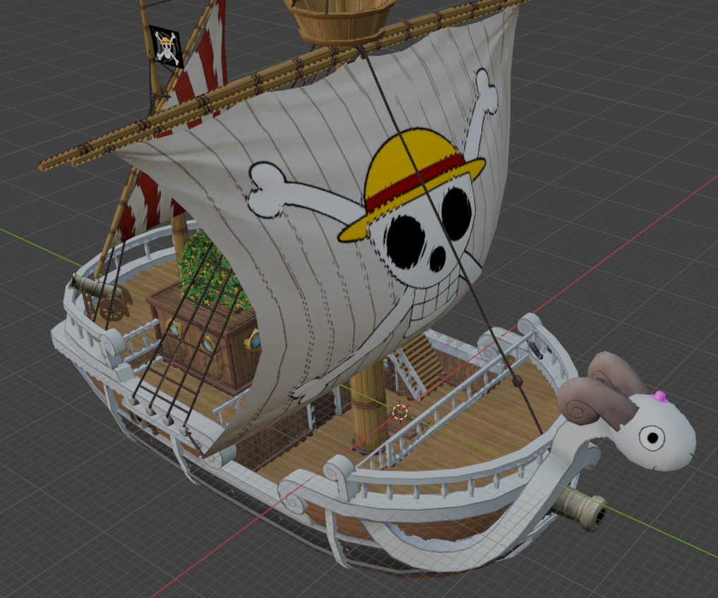 梅丽号替换救援船One Piece's Going Merry instead of Rescue Tug
