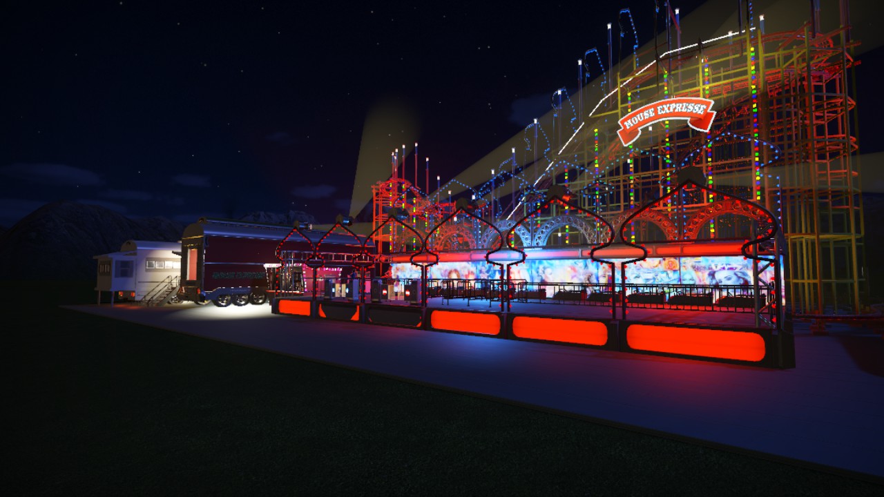 MOUSE EXPRESSE RIDES COASTER