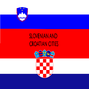 Slovenian and Croatian Cities
