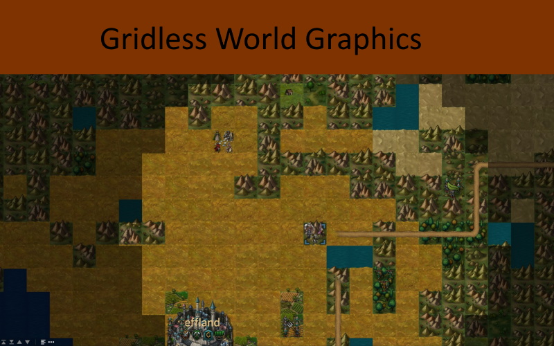 Gridless World Graphics