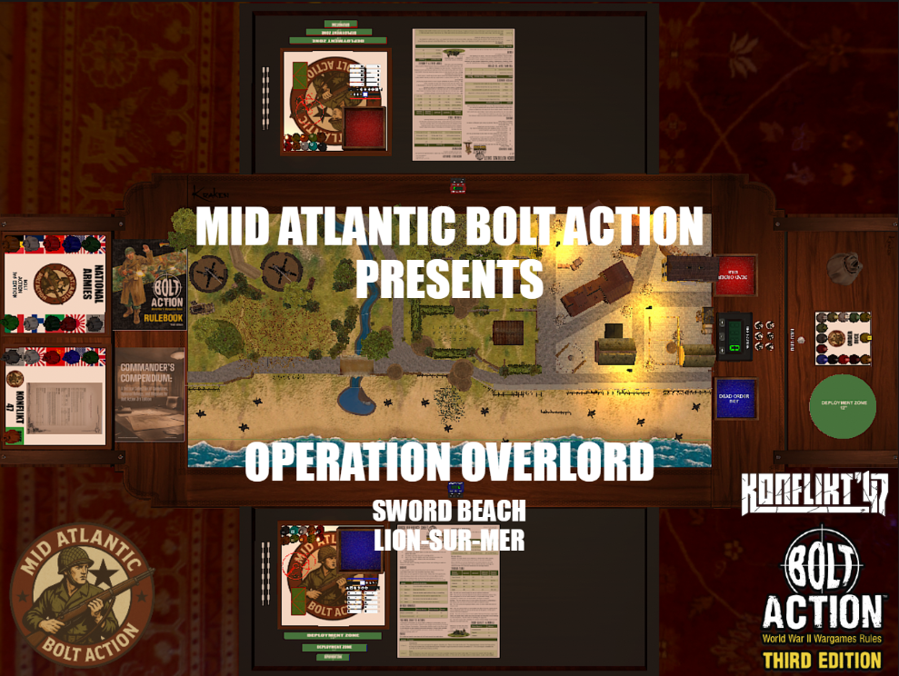 Mid Atlantic Bolt Action Sword Beach Lion-Sur-Mer