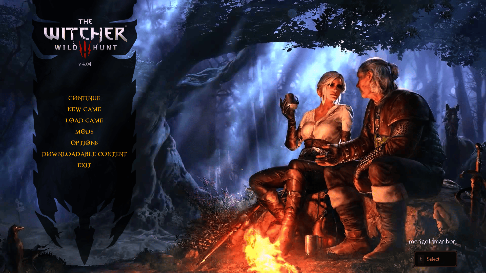 10th Anniversary Special Main Menu