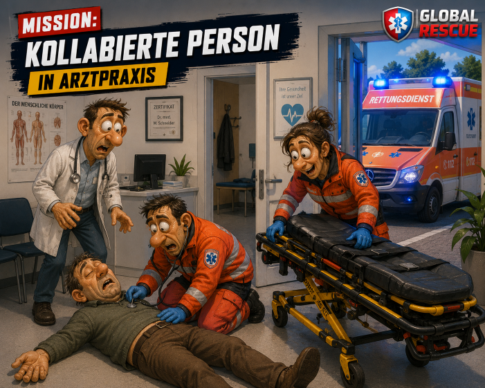 Patient Kollabiert in Arztpraxis