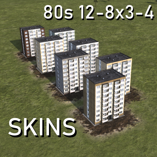 Skins for T06B NA 80s 12-8x3-4 row houses