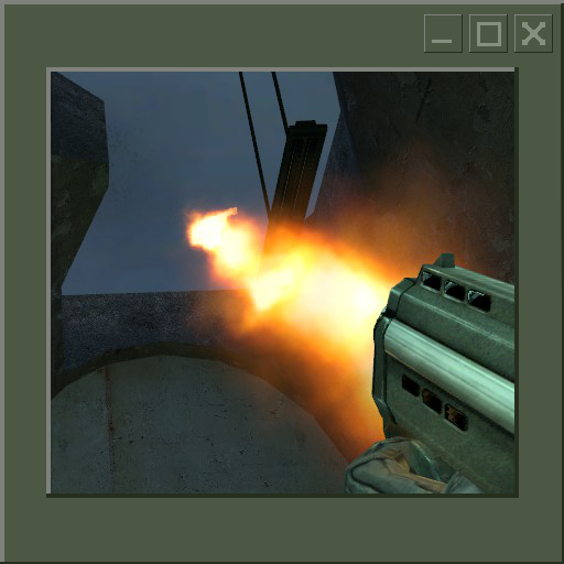 yellow muzzleflash and tracers