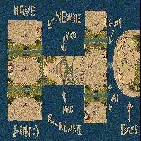 [Perfect for training newbie] A Practice Map for COOP 老油条带新手