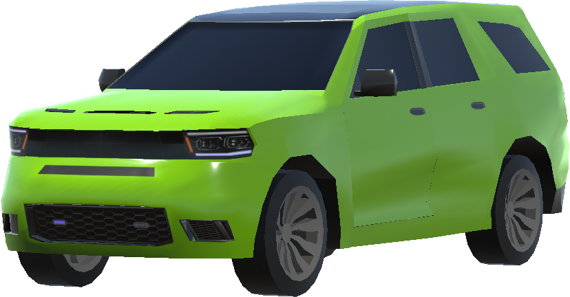 Unmarked Dodge Durango Lime