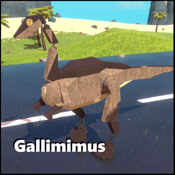 Gallimimus preview